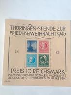 Thüringen 1945 blok 2 - 3200€ - reproductie