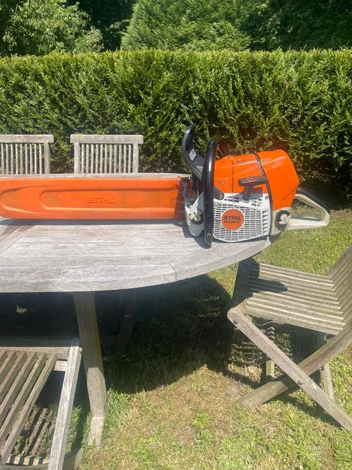 Tronçonneuse Stihl MS 661 C – Parfait état, révisée, Tuin en Terras, Hand-tuingereedschap, Zo goed als nieuw, Ophalen