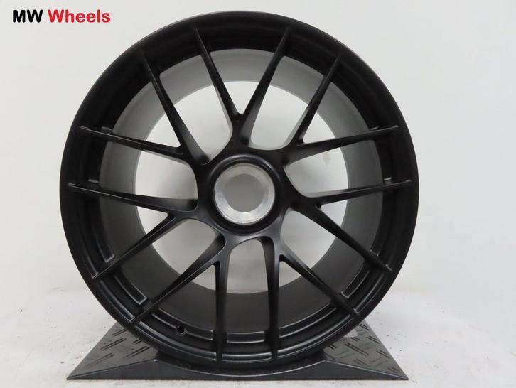 Porsche 20 inch Origineel 911 991 MKII GTS velgen zwart, Auto-onderdelen, Banden en Velgen, Velg(en), 20 inch, Personenwagen, Gebruikt