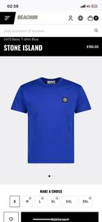 Stone Island shirt blauw, Vêtements | Hommes, T-shirts, Comme neuf, Enlèvement ou Envoi
