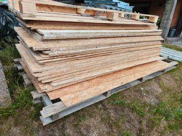 Houten platen bekisting Gyproc wanden osb plaat hout  beschikbaar voor biedingen