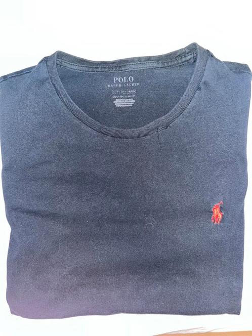 T-SHIRT RALPH LAUREN (Zwart) Maat S, Kleding | Heren, T-shirts, Zo goed als nieuw, Maat 46 (S) of kleiner, Rood, Ophalen of Verzenden