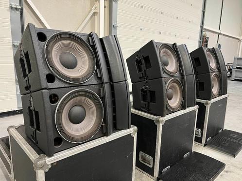 2x JBL VRX932LA-1 incl. flightcase (2x), TV, Hi-fi & Vidéo, Enceintes, Utilisé, 120 watts ou plus, JBL, Enlèvement ou Envoi