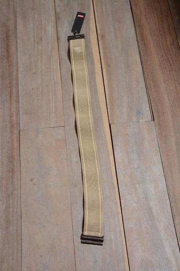 Levi's beige elastische linnen riem 90/36 = 76cm nieuw