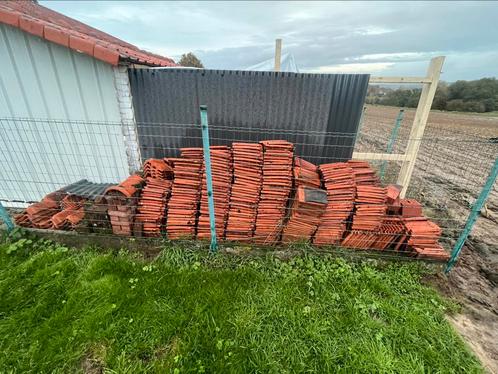 Ancienne tuile Koramic, Doe-het-zelf en Bouw, Dakpannen en Dakbedekking, Zo goed als nieuw, Dakpannen, Rood, Ophalen