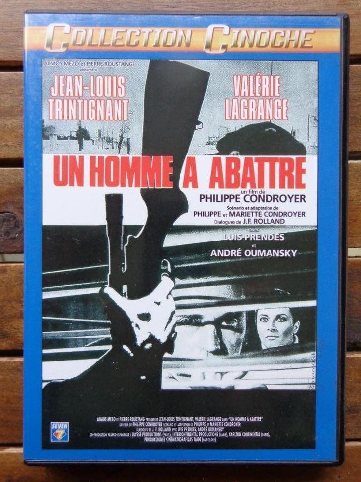 )))  Un Homme à Abattre  //  Jean-Louis Trintignant  (((, Cd's en Dvd's, Dvd's | Thrillers en Misdaad, Zo goed als nieuw, Detective en Krimi
