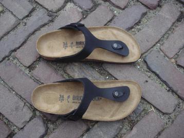 Gratis verzenden nieuwe zwarte Gizeh birkenstocks m 36 beschikbaar voor biedingen