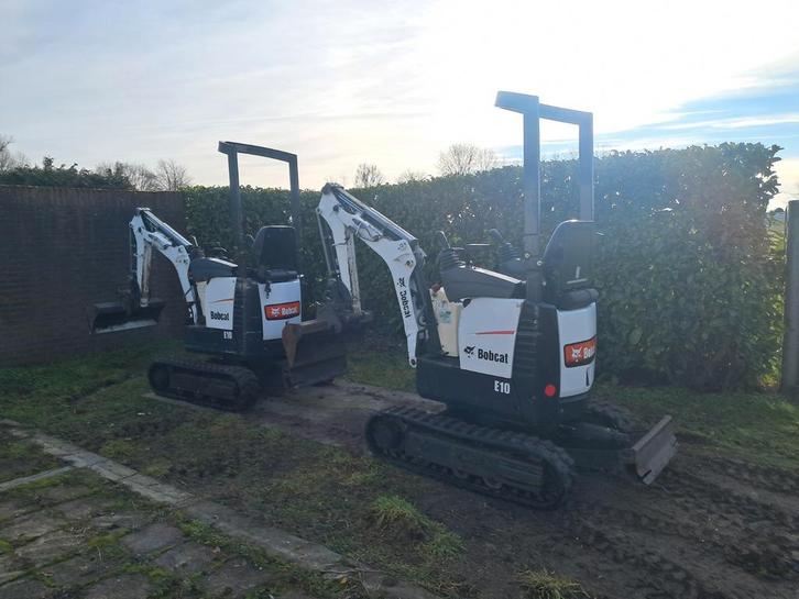 Minigraver Bobcat E10 / Minikraan / Graafmachine, Zakelijke goederen, Overige Zakelijke goederen, Ophalen