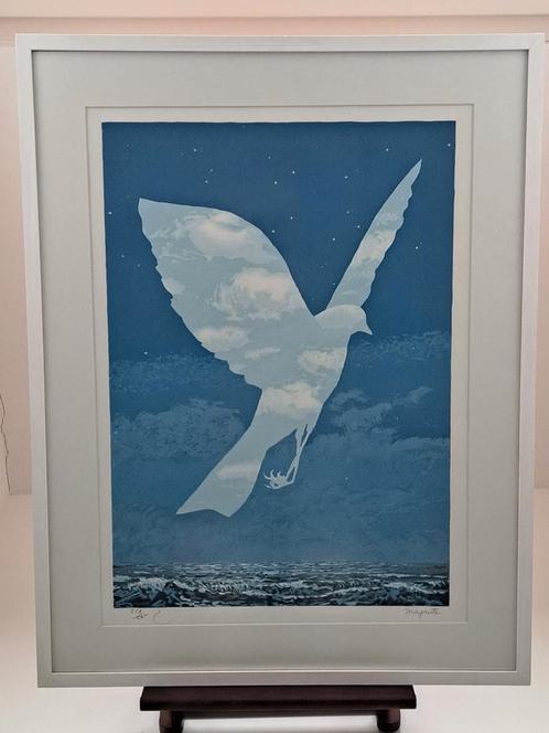 René Magritte - Litho - L'entrée en scène, Antiek en Kunst, Kunst | Litho's en Zeefdrukken, Ophalen of Verzenden