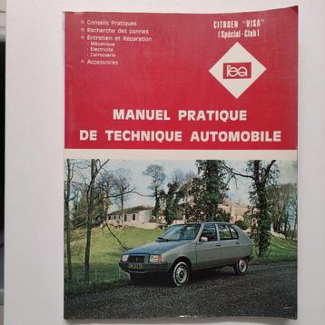 Revue Technique Automobile Citroën Visa, Enlèvement ou Envoi