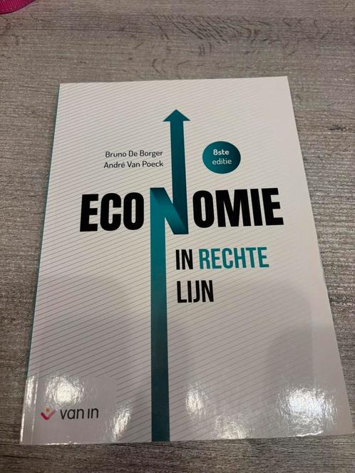 Economie in rechte lijn, Boeken, Schoolboeken, Nieuw, Economie, Overige niveaus, Ophalen of Verzenden
