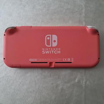 Nintendo switch lite rose comme neuve, Enlèvement ou Envoi, Comme neuf