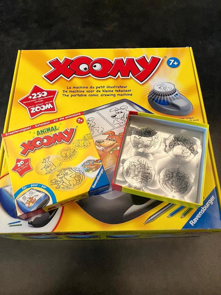 xoomy tekentafel  + uitbreiding, Kinderen en Baby's, Speelgoed | Educatief en Creatief, Zo goed als nieuw, Knutselen, Ophalen