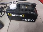 Beamz S500 rookmachine, Muziek en Instrumenten, Licht en Laser, Ophalen of Verzenden, Zo goed als nieuw, Rookmachine