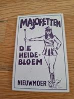 Sticker Majorette De heidebloem Nieuwmoer, Ophalen of Verzenden, Zo goed als nieuw, Bedrijf of Vereniging