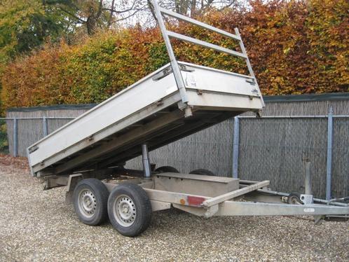 Henra kipper 2700kg Elektrisch 3zijdig 301x185, Auto diversen, Aanhangers en Bagagewagens, Gebruikt, Ophalen