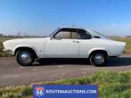 Opel Manta 1600S Semi Luxe Coupé 1972 | Route 66 Auctions, Auto's, Wit, Bedrijf, Overige carrosserie, 2 deurs