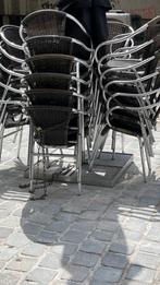 Chaises terrasse horeca, Gebruikt, Ophalen, Aluminium