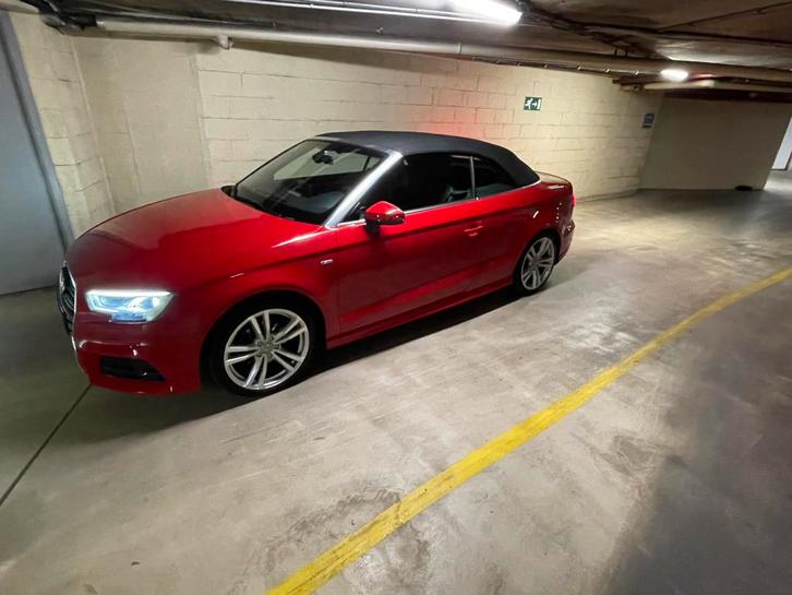 Audi 2.0 TDI S Line Cabriolet, Auto's, Audi, Particulier, A3, Airbags, Airconditioning, Alarm, Apple Carplay, Bluetooth, Boordcomputer