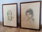 2 portret tekeningen tarantino, Antiek en Kunst, Kunst | Tekeningen en Fotografie, Ophalen