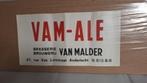 Affiche publicitaire Vam-Ale brasserie Van Malder Anderlecht, Collections, Marques & Objets publicitaires, Utilisé, Enlèvement ou Envoi