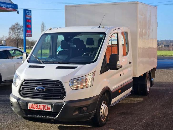 Ford Transit 2.2d Lift/ELEVATEUR 3500Kg 7Places Clim Blue Cd, Auto's, Bestelwagens en Lichte vracht, Bedrijf, Te koop, ABS, Airbags