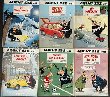 Lot strips (9) Agent 212.