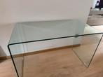 Bureau - Bobby Desk 120, Huis en Inrichting, Ophalen, Zo goed als nieuw, Glas
