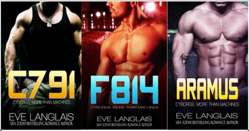 Cyborgs , deel 1 t/m 3 - Eve Langlais, Boeken, Romans, Zo goed als nieuw, Verzenden
