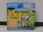Playmobil FamilyFun Couple de Zèbres avec Bébé 70356 NEUF, Enlèvement ou Envoi, Neuf, Ensemble complet