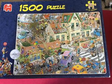 Jan van Haasteren 1500, Enlèvement, 500 à 1500 pièces, Utilisé, Puzzle