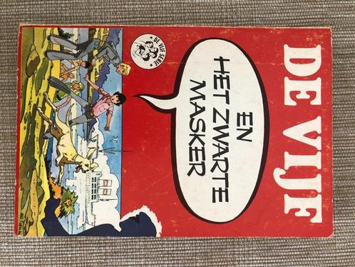 De Vijf en het Zwarte Masker – Enid Blyton, Boeken, Kinderboeken | Jeugd | 10 tot 12 jaar, Gelezen, Ophalen of Verzenden