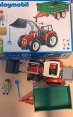 Playmobil tracteur et remorque, Enlèvement, Utilisé, Ensemble complet