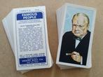 Famous People complete set 50 chromos Brooke Bond 1969, Ophalen of Verzenden, 1960 tot 1980, Overige onderwerpen