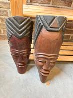 Maskers Oud Congo, Ophalen of Verzenden
