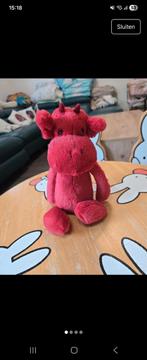 jellycat bashful red dragon m, Kinderen en Baby's, Ophalen of Verzenden, Nieuw