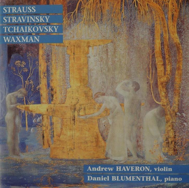 Werken voor viool en piano - Haveron / Blumenthal - DDD, Cd's en Dvd's, Cd's | Klassiek, Zo goed als nieuw, Kamermuziek, Ophalen of Verzenden
