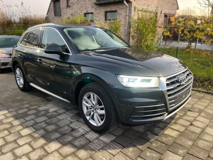 AUDI Q5 E-Quattro 50Tfsi 2.0i Hybride LEDER/GPS/108000km/Eu6, Auto's, Audi, Bedrijf, Te koop, Q5, 360° camera, 4x4, ABS, Achteruitrijcamera