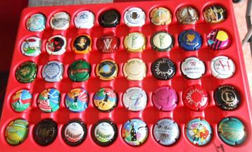 serie 7 - 40 champagne capsules - 6 euro beschikbaar voor biedingen