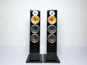 Set Bouwers& Wilkins speakers CM9 piano zwart  beschikbaar voor biedingen