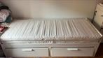 IKEA BRIMNES slaapbank, Huis en Inrichting, Slaapkamer | Bedden, Ophalen, Gebruikt, 200 cm
