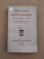 1915 Steenstraete - Les fusiliers marins, Boeken, Oorlog en Militair, Gelezen, Ophalen of Verzenden, Charles Le Goffic, Voor 1940