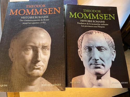 HISTOIRE ROMAINE 1& 2 - Theodor Mommsen, Livres, Guerre & Militaire, Enlèvement ou Envoi