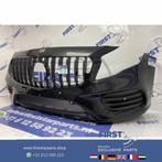 W156 GLA FACELIFT AMG GT VOORBUMPER ZWART complete BUMPER +, Gebruikt, Voor, Mercedes-Benz, Ophalen of Verzenden