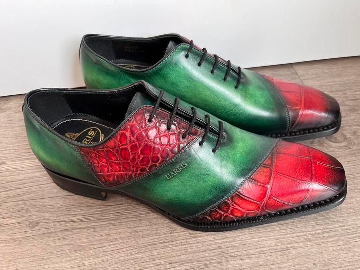 Harris herenschoenen maat 8.5 / 42.5 nieuw in doos, Kleding | Heren, Schoenen, Zo goed als nieuw, Veterschoenen, Overige kleuren