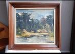 Mooi schilderij met prachtige kader, Antiek en Kunst, Ophalen
