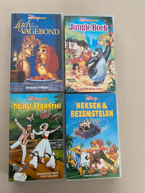 4 Disney video’s  2 € per stuk of 4 video’s voor 6 €  🍄, Cd's en Dvd's, VHS | Kinderen en Jeugd, Zo goed als nieuw, Ophalen of Verzenden