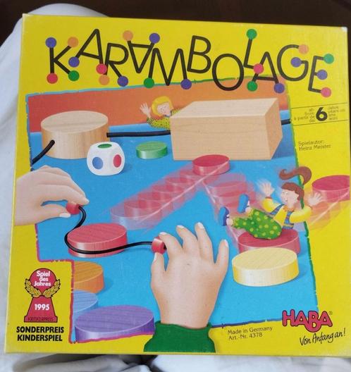 KARAMBOLAGE HABA spel vanaf 6 jaar, Kinderen en Baby's, Speelgoed | Educatief en Creatief, Gebruikt, Ontdekken, Verzenden