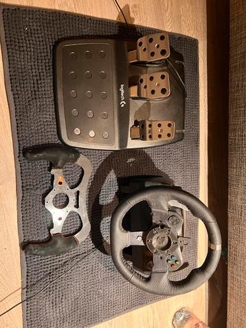 Logitech g920 with F1 racing wheel, Enlèvement ou Envoi, Comme neuf