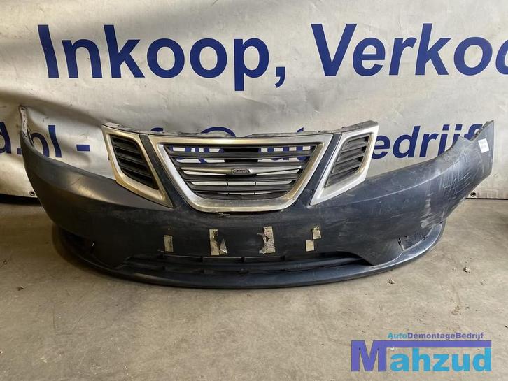 SAAB 9-3 Voorbumper 2008-2011, Autos : Pièces & Accessoires, Carrosserie & Tôlerie, Pare-chocs, Saab, Avant, Utilisé
